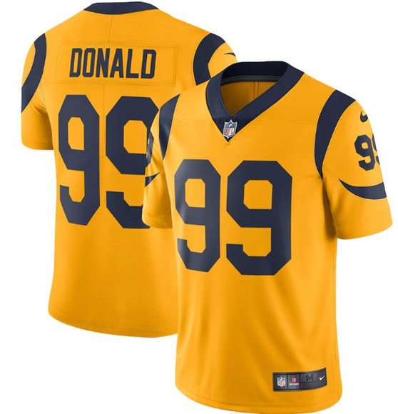 Men's Los Angeles Rams Active Player Custom ACTIVE PLAYER Custom Gold 2025 Color Rush Limited Stitched Football Jersey Men's Los Angeles Rams Active Player Custom ACTIVE PLAYER Custom Gold 2025 Color Rush Limited Stitched Football Jersey